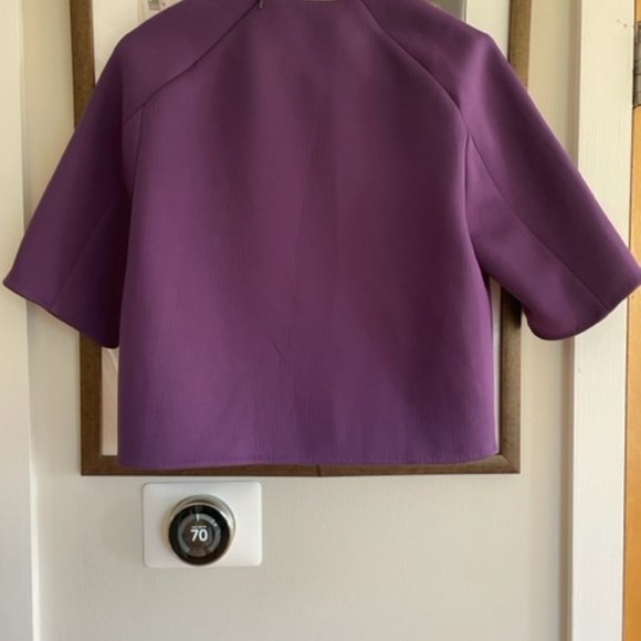 3.1 Phillip Lim Boxy Scuba Top with Embellishments - Picture 5 of 9